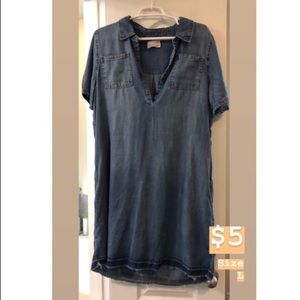 Jean T-Shirt Dress